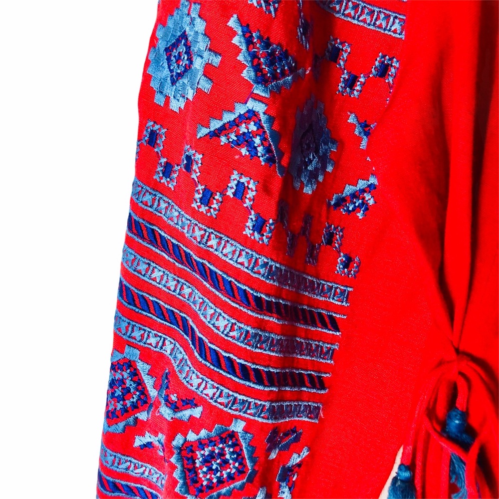 Ranna Gill Off the Shoulder Embroidered Dress - Picture 8 of 11